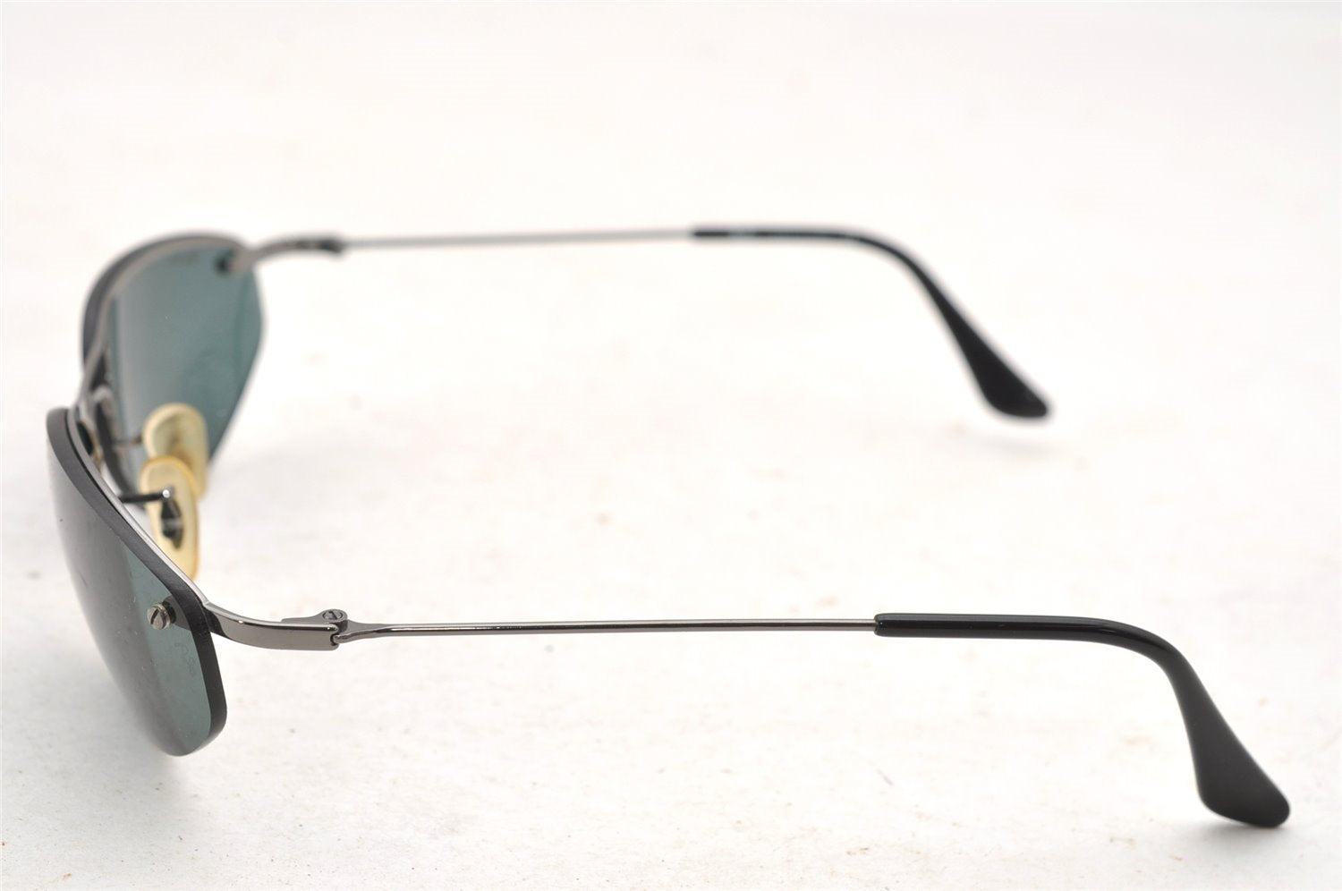 Authentic Ray-Ban Vintage Sunglasses RB3155 004/71 Titanium Black 4105I