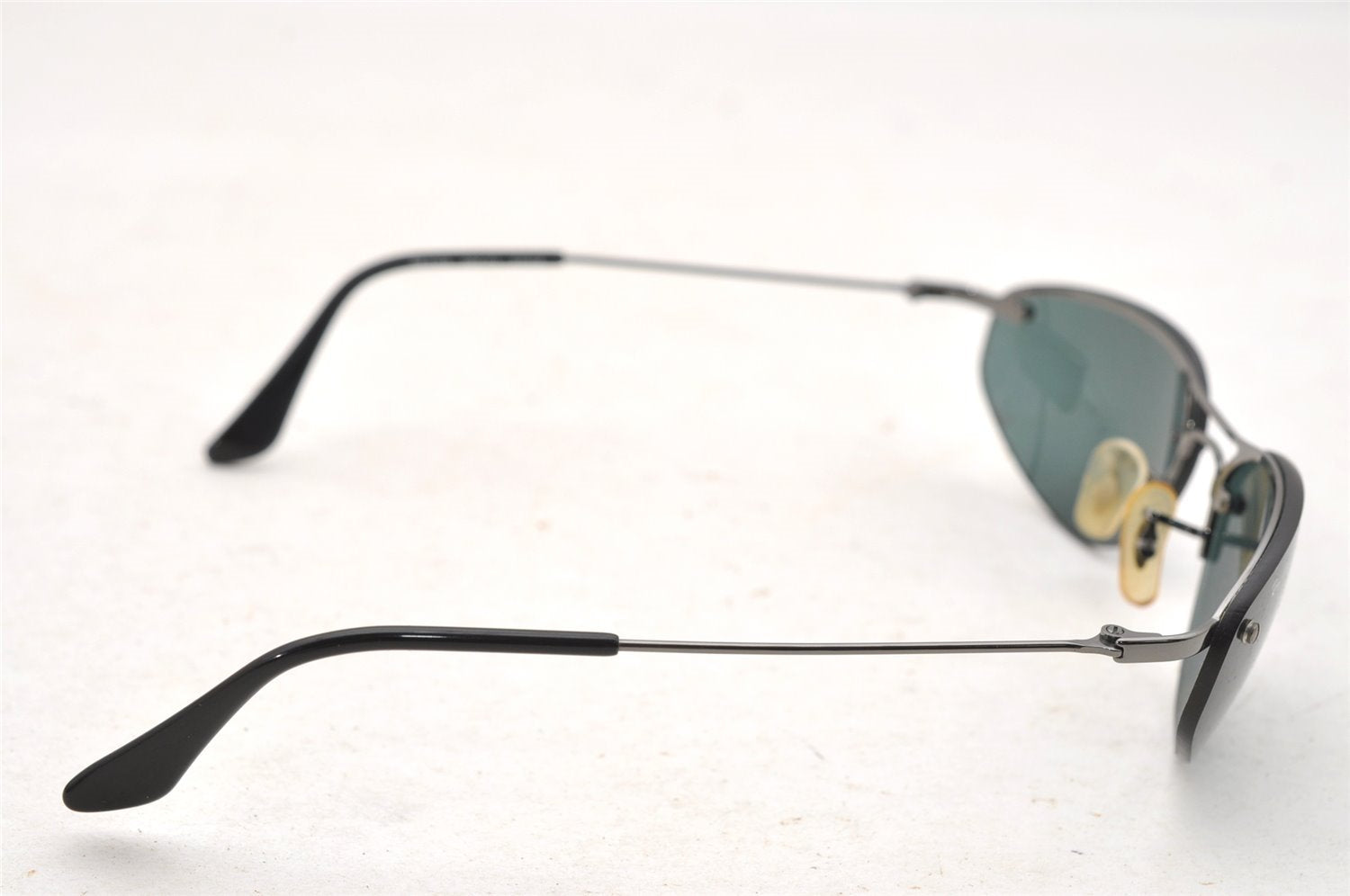 Authentic Ray-Ban Vintage Sunglasses RB3155 004/71 Titanium Black 4105I