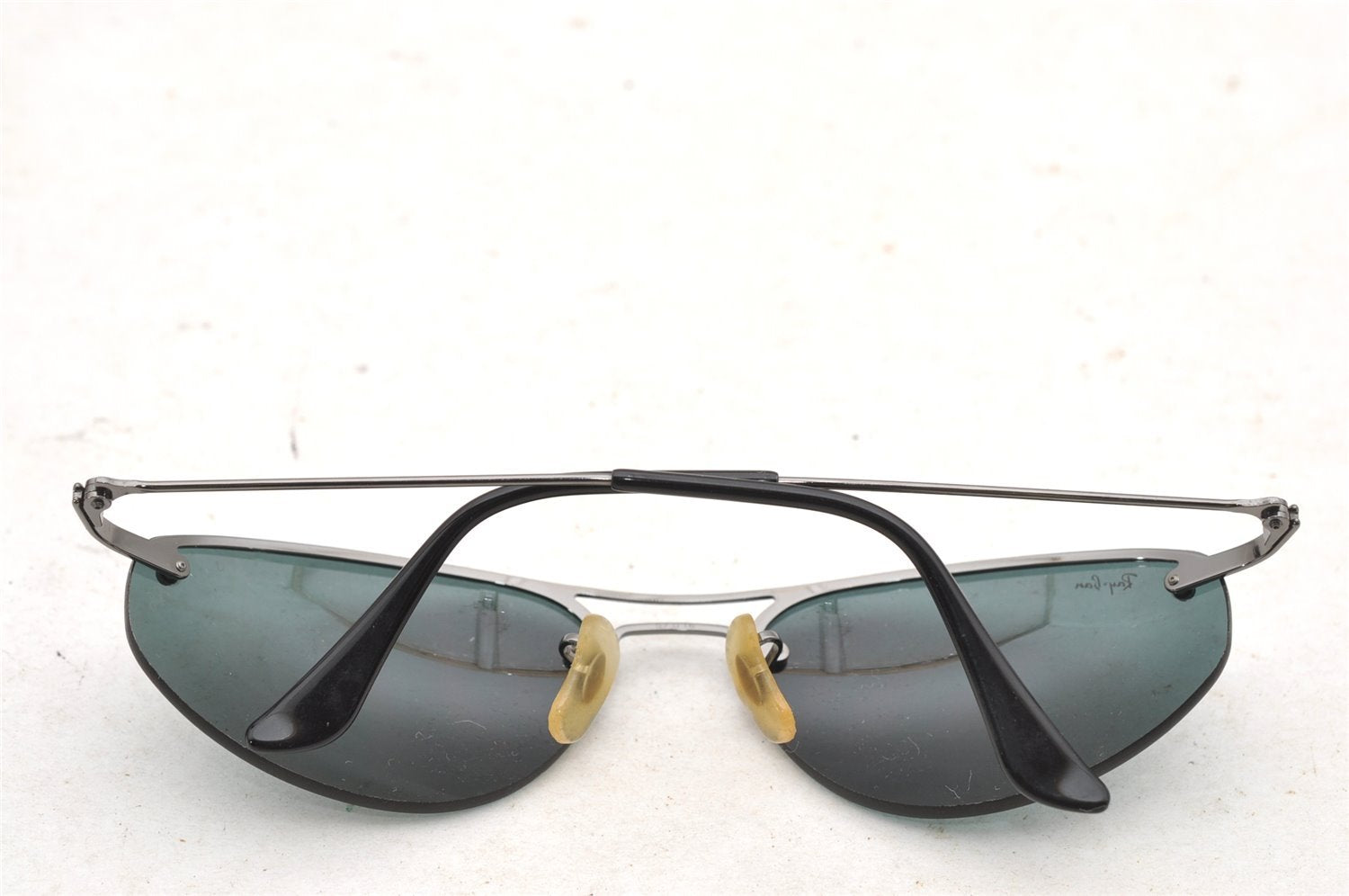 Authentic Ray-Ban Vintage Sunglasses RB3155 004/71 Titanium Black 4105I