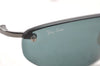 Authentic Ray-Ban Vintage Sunglasses RB3155 004/71 Titanium Black 4105I