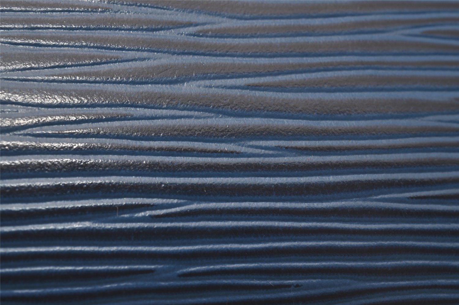 Auth Louis Vuitton Epi Porte 2 Cartes Vertical Card Pass Case M63205 Blue 4109I