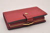 Authentic Louis Vuitton Vernis Portefeuille Viennois Wallet Pink M91254 LV 4110I