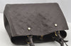 Auth Louis Vuitton Monogram Empreinte Montaigne MM 2Way Hand Bag Brown LV 4115I