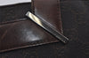 Authentic GUCCI Vintage Shoulder Tote Bag GG Canvas Leather 73983 Brown 4117I