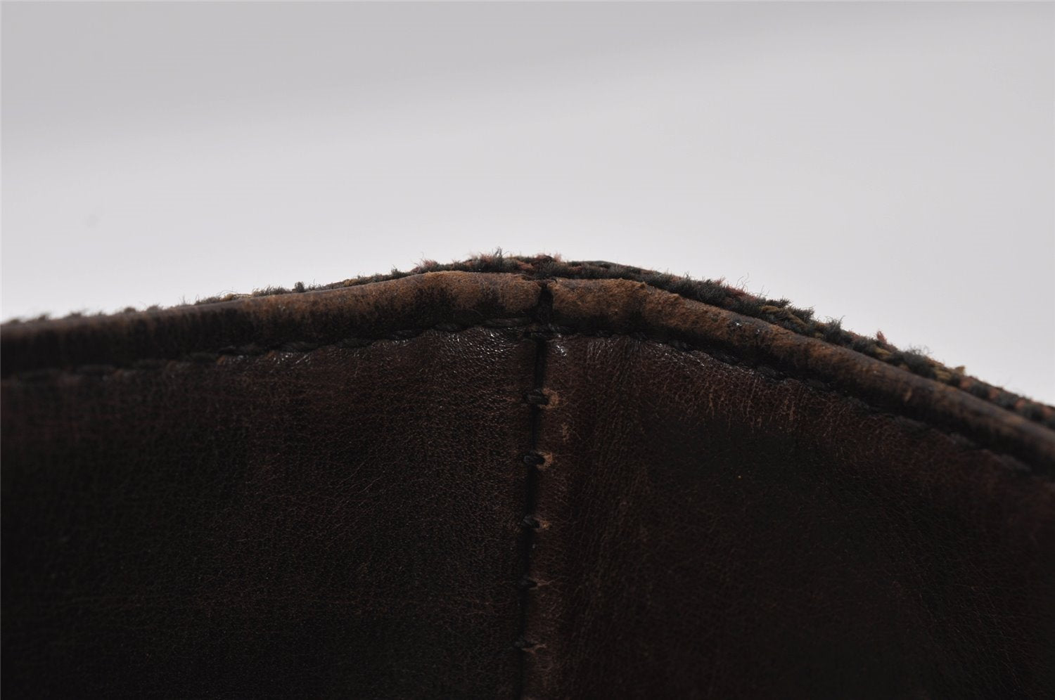 Authentic GUCCI Vintage Shoulder Tote Bag GG Canvas Leather 73983 Brown 4117I