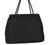 Authentic PRADA Vintage Nylon Tessuto Shoulder Hand Bag Black 4119I