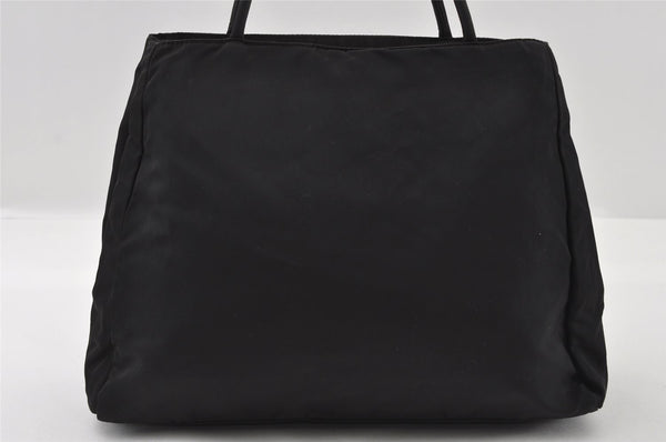 Authentic PRADA Vintage Nylon Tessuto Shoulder Hand Bag Black 4119I