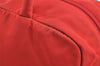 Authentic PRADA Vintage Nylon Tessuto Hand Bag Purse Red 4120I