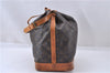 Authentic Louis Vuitton Monogram Noe Shoulder Drawstring Bag M42224 LV 4121F