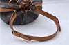 Authentic Louis Vuitton Monogram Noe Shoulder Drawstring Bag M42224 LV 4121F