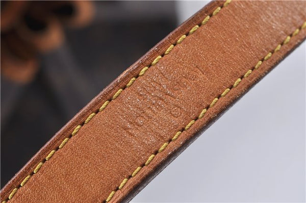 Authentic Louis Vuitton Monogram Noe Shoulder Drawstring Bag M42224 LV 4121F