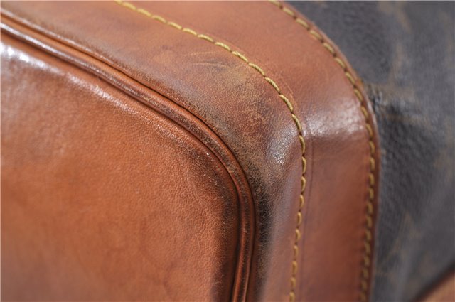 Authentic Louis Vuitton Monogram Noe Shoulder Drawstring Bag M42224 LV 4121F