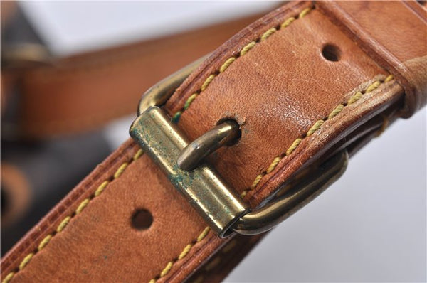 Authentic Louis Vuitton Monogram Noe Shoulder Drawstring Bag M42224 LV 4121F