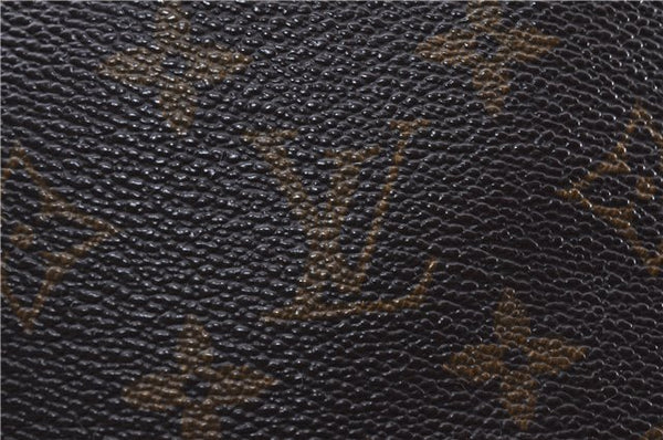 Authentic Louis Vuitton Monogram Noe Shoulder Drawstring Bag M42224 LV 4121F