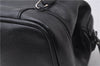 Authentic GUCCI Cosmetic Pouch Purse Leather 0141138 Black 4122D