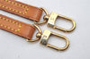 Authentic Louis Vuitton Leather Shoulder Strap Beige 46.9" LV 4123I