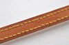 Authentic Louis Vuitton Leather Shoulder Strap Beige 46.9" LV 4123I