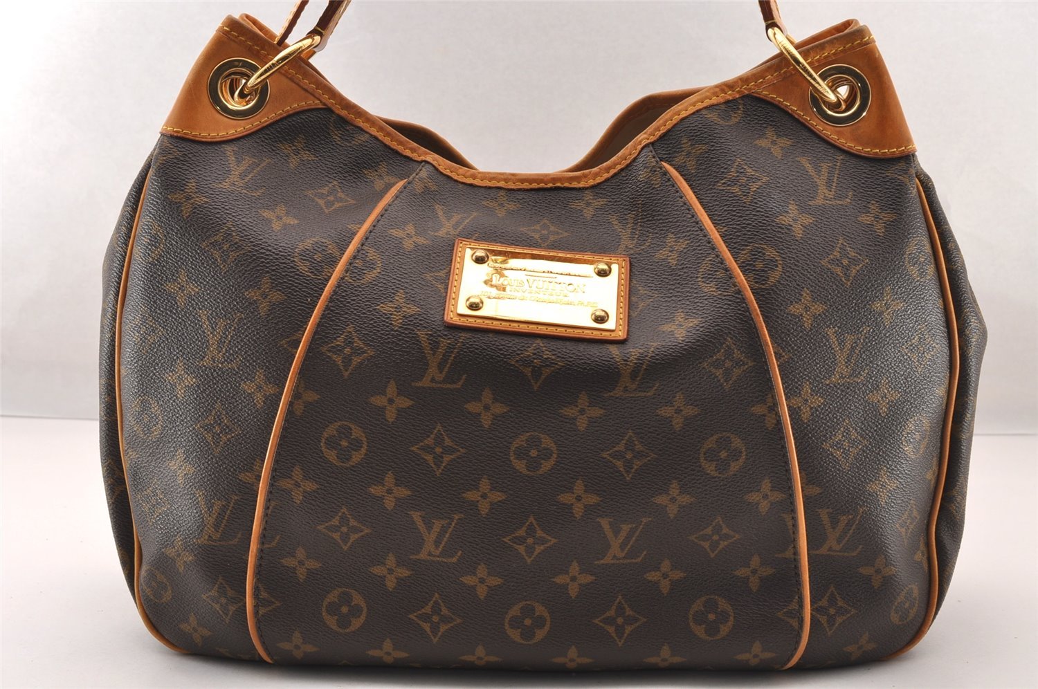 Authentic Louis Vuitton Monogram Galliera PM Shoulder Bag M56382 LV 4126I