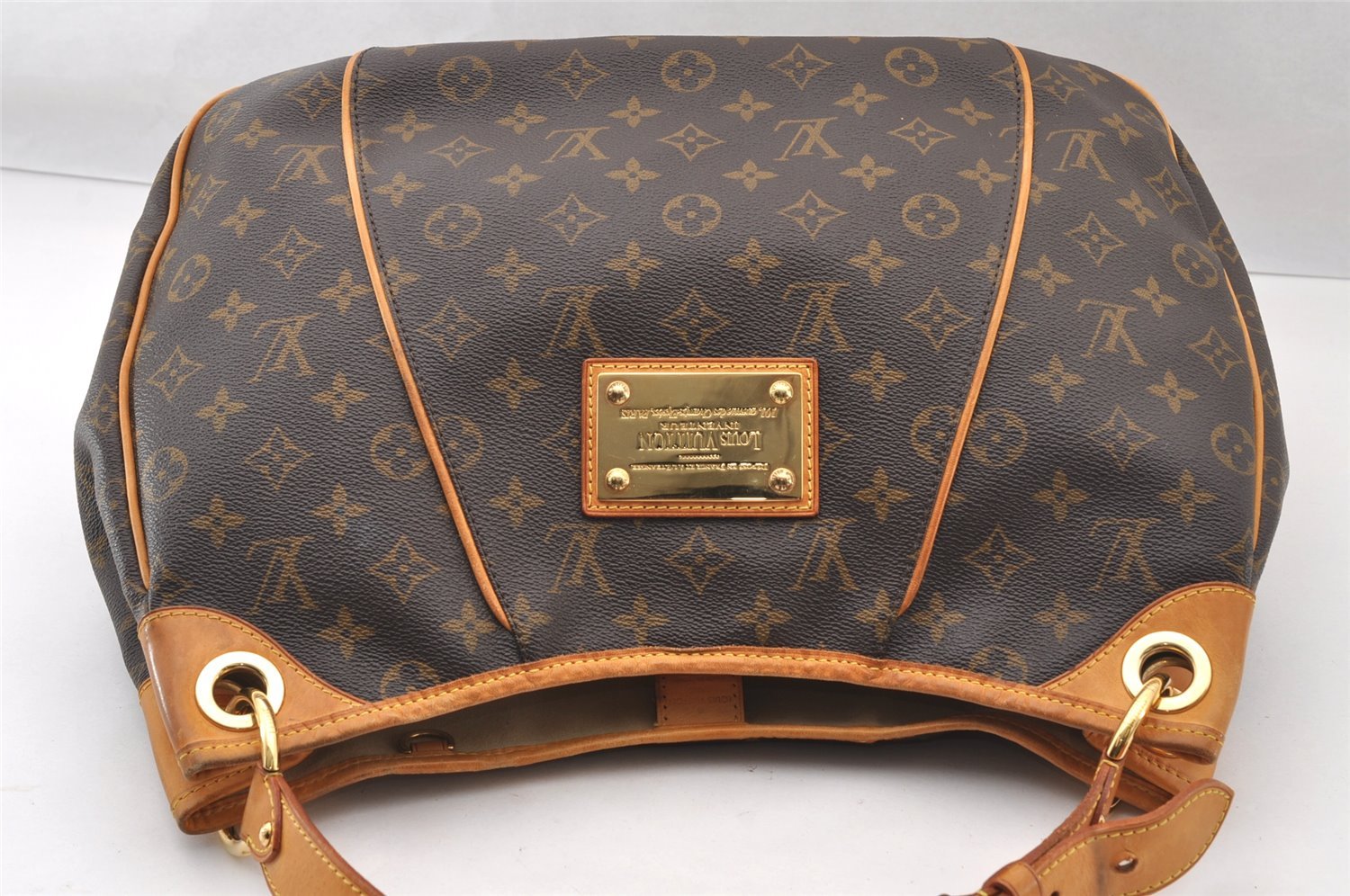 Authentic Louis Vuitton Monogram Galliera PM Shoulder Bag M56382 LV 4126I