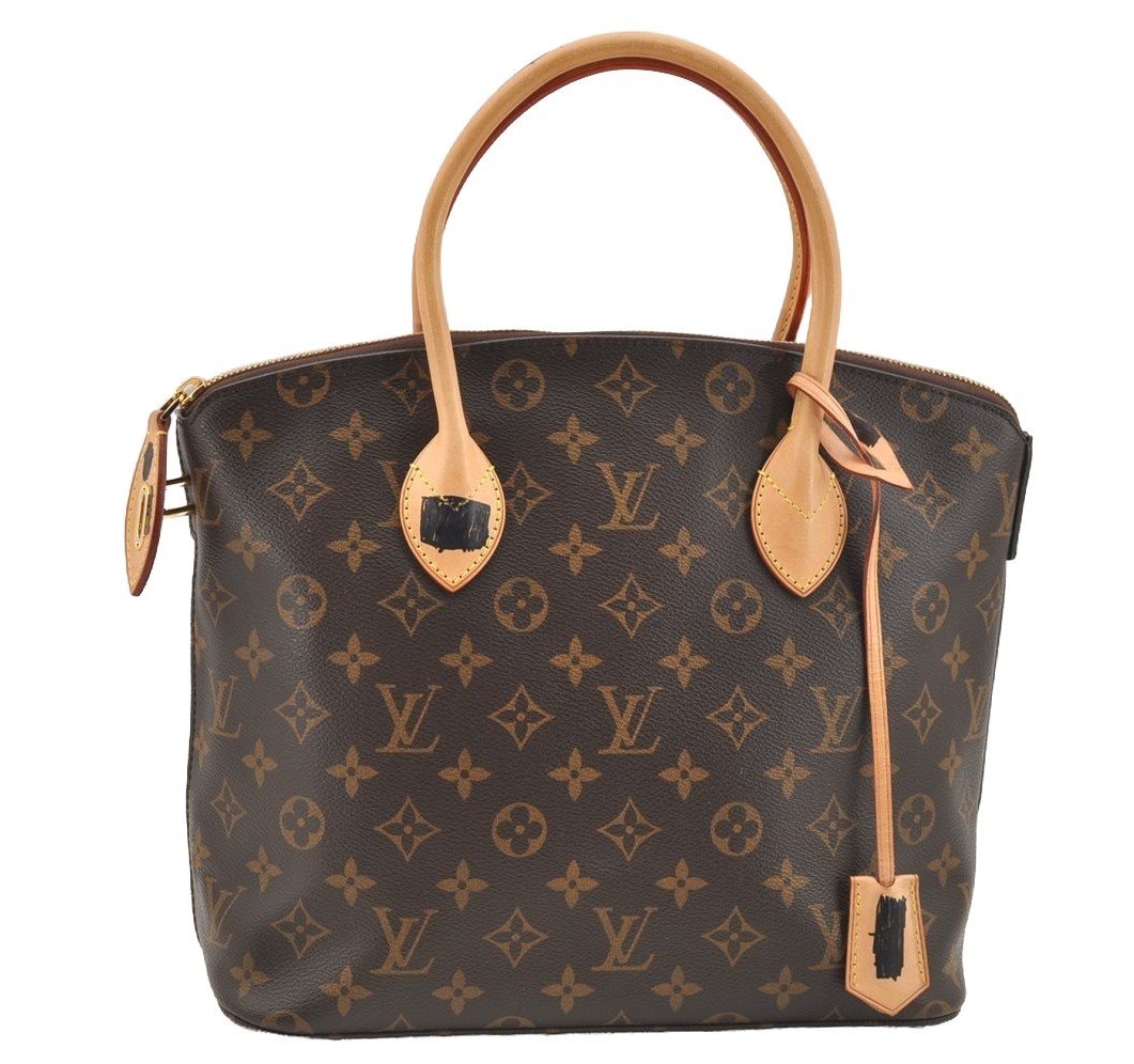 Authentic Louis Vuitton Monogram Lockit PM Hand Tote Bag Purse M40613 LV 4127I