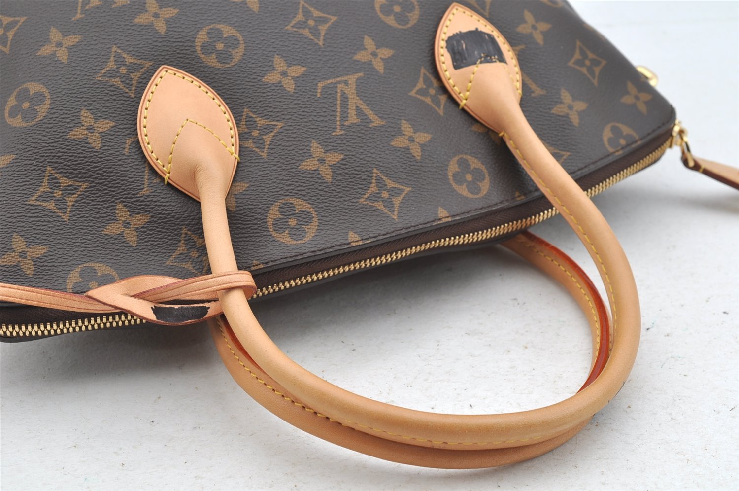 Authentic Louis Vuitton Monogram Lockit PM Hand Tote Bag Purse M40613 LV 4127I