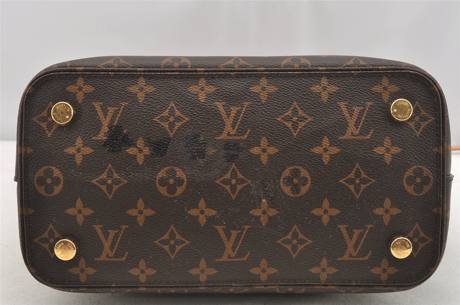 Authentic Louis Vuitton Monogram Lockit PM Hand Tote Bag Purse M40613 LV 4127I