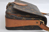 Authentic Louis Vuitton Monogram Cartouchiere MM M51253 Shoulder Cross Bag 4128I