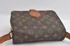 Authentic Louis Vuitton Monogram Cartouchiere MM M51253 Shoulder Cross Bag 4128I