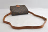 Authentic Louis Vuitton Monogram Cartouchiere MM M51253 Shoulder Cross Bag 4128I
