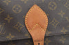 Authentic Louis Vuitton Monogram Cartouchiere MM M51253 Shoulder Cross Bag 4130I