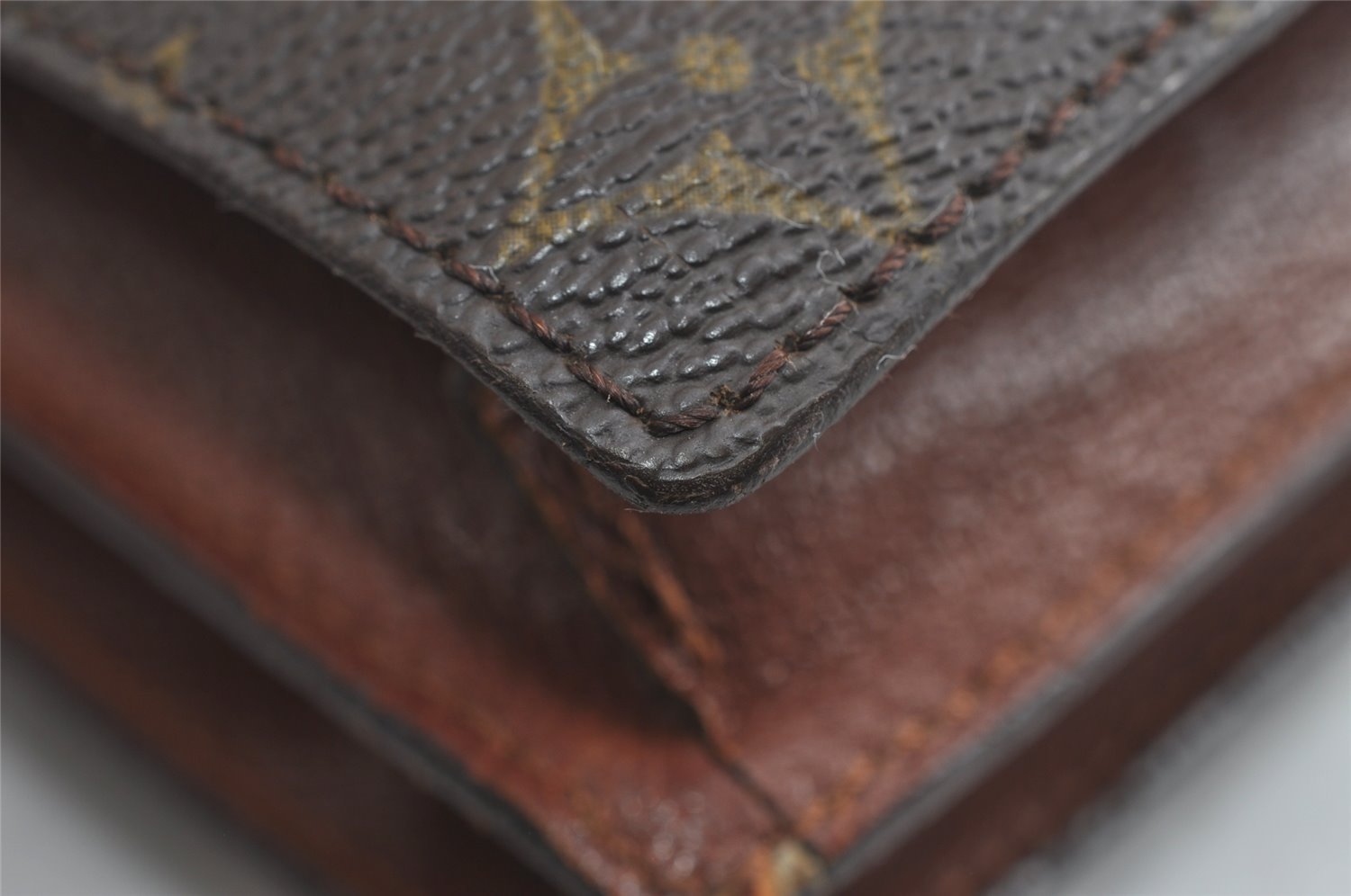 Authentic Louis Vuitton Monogram Enghien Shoulder Cross Bag M51205 LV 4131I