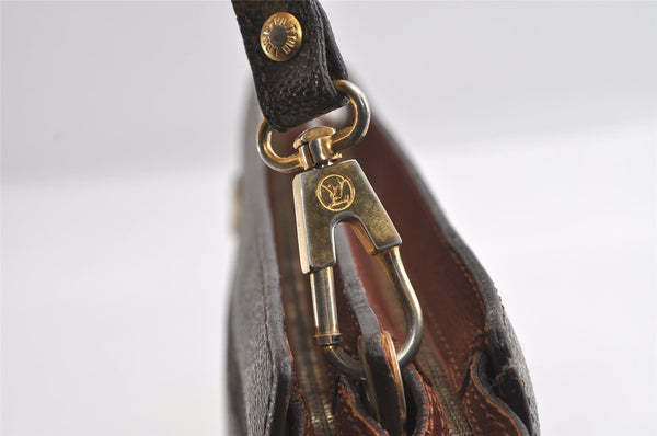 Authentic Louis Vuitton Monogram Enghien Shoulder Cross Bag M51205 LV 4131I