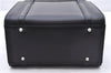 Authentic BURBERRY Vintage Leather Shoulder Hand Bag Purse Black Box 4133E