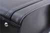 Authentic BURBERRY Vintage Leather Shoulder Hand Bag Purse Black Box 4133E