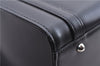 Authentic BURBERRY Vintage Leather Shoulder Hand Bag Purse Black Box 4133E