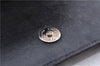 Authentic BURBERRY Vintage Leather Shoulder Hand Bag Purse Black Box 4133E