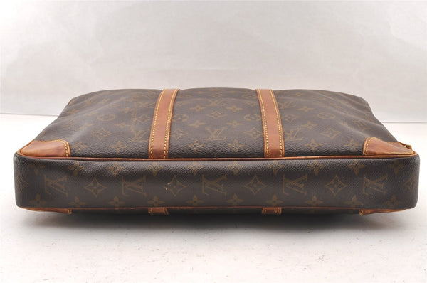 Authentic Louis Vuitton Monogram Porte Documents Voyage M53361 Briefcase 4134I
