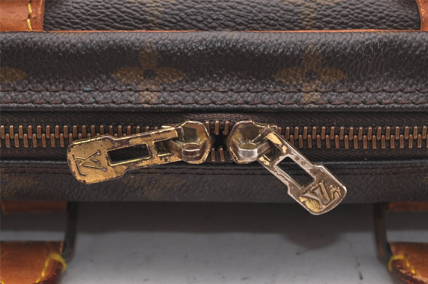 Authentic Louis Vuitton Monogram Porte Documents Voyage M53361 Briefcase 4134I