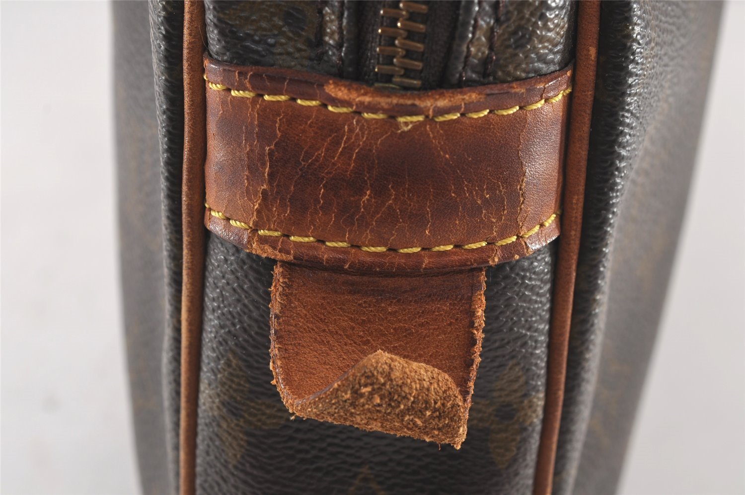 Authentic Louis Vuitton Monogram Porte Documents Voyage M53361 Briefcase 4134I