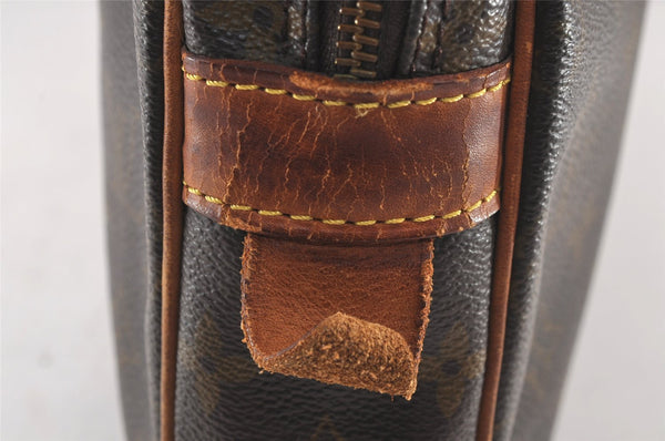 Authentic Louis Vuitton Monogram Porte Documents Voyage M53361 Briefcase 4134I