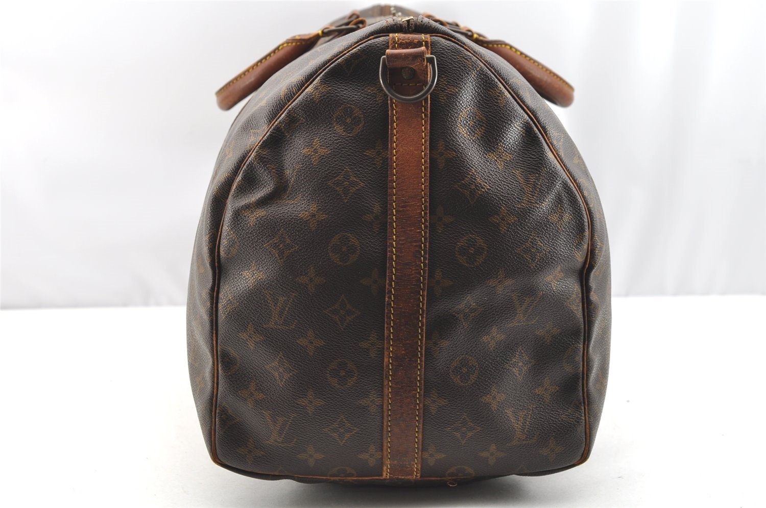 Authentic Louis Vuitton Monogram Keepall Bandouliere 55 M41414 Boston Bag 4136I