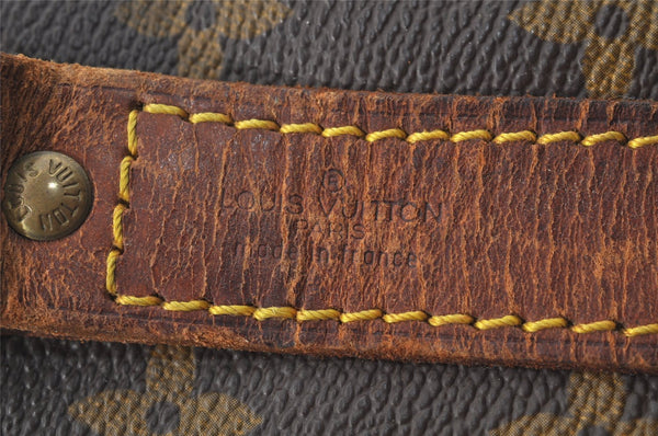 Authentic Louis Vuitton Monogram Keepall Bandouliere 55 M41414 Boston Bag 4136I