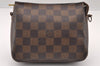 Authentic Louis Vuitton Damier Trousse Makeup Hand Bag Pouch N51982 Junk 4137I