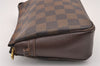 Authentic Louis Vuitton Damier Trousse Makeup Hand Bag Pouch N51982 Junk 4137I