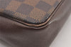 Authentic Louis Vuitton Damier Trousse Makeup Hand Bag Pouch N51982 Junk 4137I
