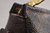 Authentic Louis Vuitton Damier Trousse Makeup Hand Bag Pouch N51982 Junk 4137I