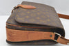 Authentic Louis Vuitton Monogram Cartouchiere GM Shoulder Bag Old Model 4138I