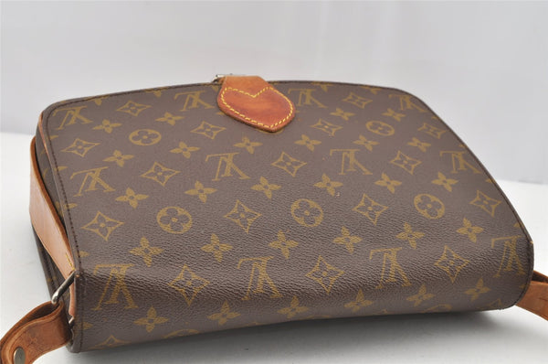 Authentic Louis Vuitton Monogram Cartouchiere GM Shoulder Bag Old Model 4138I