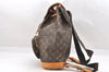 Authentic Louis Vuitton Monogram Montsouris GM Backpack M51135 LV 4139I