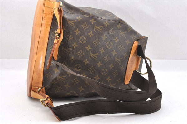 Authentic Louis Vuitton Monogram Montsouris GM Backpack M51135 LV 4139I